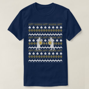 Chanukah/Hanukkah Men's "Ugly Sweater" T - Shirt