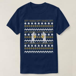Chanukah/Hanukkah Men's "Ugly Sweater" T - Shirt