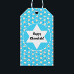 Chanukah Jelly Doughnut Jewish Stars Schneeflocken Geschenkanhänger<br><div class="desc">Dieses Band macht eine schöne Ergänzung zu Ihrer Chanukah Geschenkverpackung. Oder verwenden Sie es mit Vollfarbpapier als Kontrast. Passende Geschenktaschen, Geschenkschachteln und Packpapier sind erhältlich.</div>