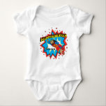 Chanukah Judah Maccabee der Hammer Baby Strampler<br><div class="desc">Chanukah Baby Jersey Bodysuit. "Judah Maccabee, der Hammer." Judah Maccabee kommt mit Shirts, Aufklebern, Ballons oder anderen Zazzle-Produkten, auf die Sie dieses Design übertragen möchten. Personalisieren Sie die Nachricht durch Ändern. Wählen Sie für den Schriftart den gewünschten Stil, die Farbe und die Textgröße. Danke, dass Sie anhalten und einkaufen! Sehr...</div>