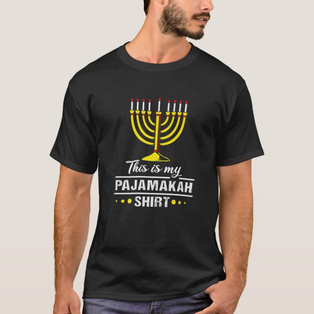Chanukah Pajamas für Familie Hanukkah Pajamakah T-Shirt (Vorderseite)