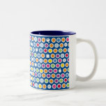 chanukah Punkte Zweifarbige Tasse<br><div class="desc">großes Geschenk!</div>