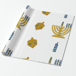 Chanukah Wrapping Paper Geschenkpapier