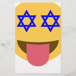 Chanukka Chanukka Emoji Briefpapier
