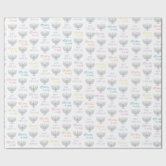 Chanukka-Geschenkpapier Geschenkpapier