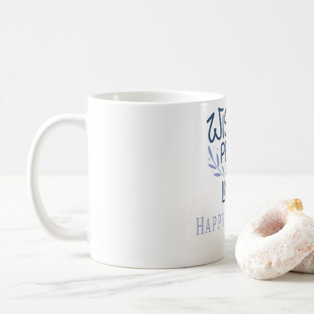 Chanukka Kaffeetasse (Mit Donut)