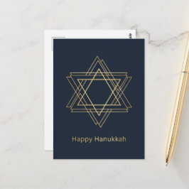 Chanukka-Lichter-Postkarte Postkarte