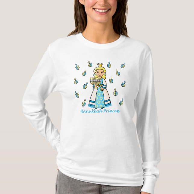 Chanukka-Prinzessin T-Shirt (Vorderseite)