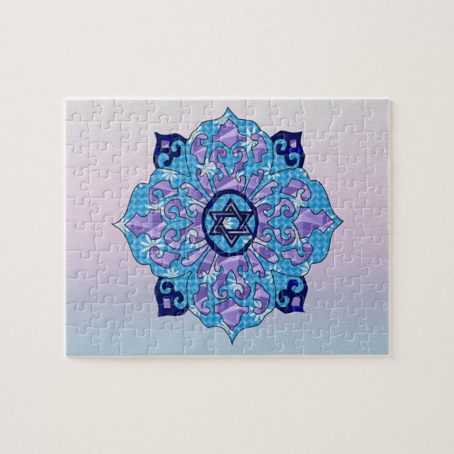 Chanukka Puzzle (Horizontal)