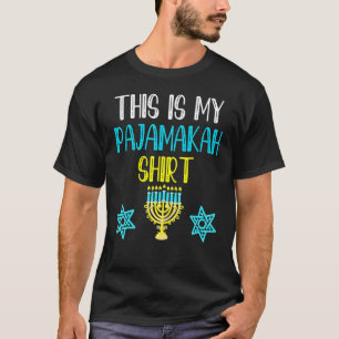 Chanukka-Schlafanzug Dies ist mein Pajamakah T-Shirt