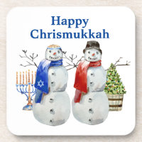 Chanukka Schneemann Weihnachten Chrismukkah