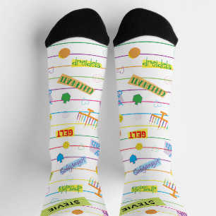 Chanukka-Socken "Party Time" Socken