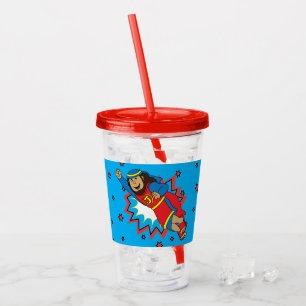 Chanukka Super Judah der Hammer Acryltrinkbecher