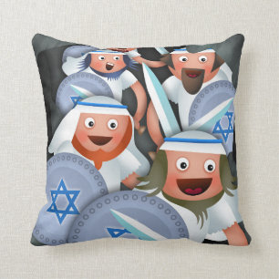 Chanukka und das Maccabees Kissen