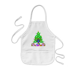 Chanukka- und WeihnachtsSchürze - besonders Kinderschürze