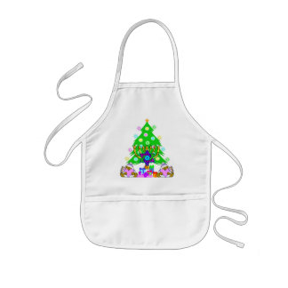 Chanukka- und WeihnachtsSchürze - besonders Kinderschürze