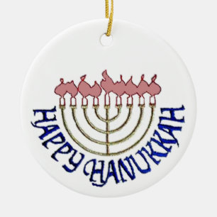 Chanukka-Verzierung Keramik Ornament