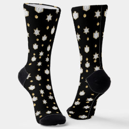 Chanukka-Zeit Socken