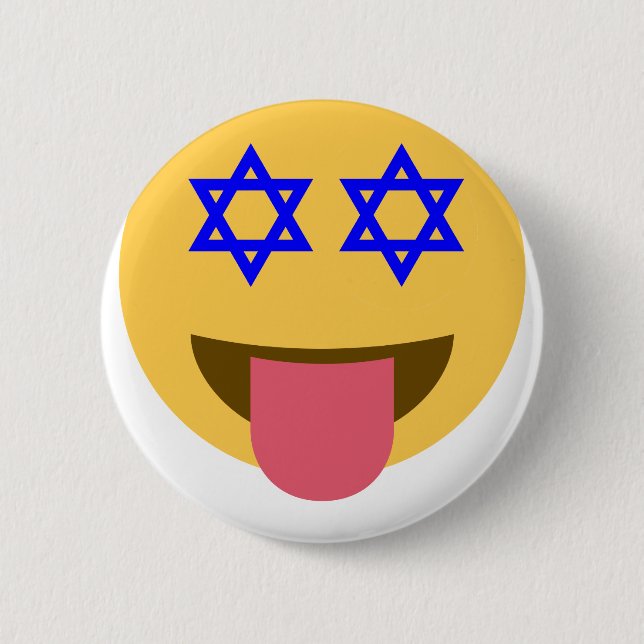 chanukkah hanukkka emoji button (Vorderseite)