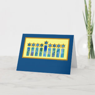 Chanukkah Karte
