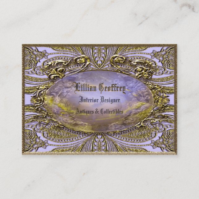 Chanvire Chloe Business Card Visitenkarte (Vorderseite)