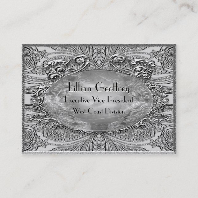 Chanvire Dove II Business Card Visitenkarte (Vorderseite)