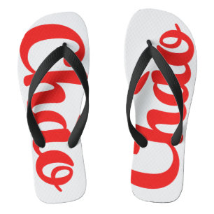 Chào / Hello ~ Vietnam / Vietnamese / Tiet ng Viv Flip Flops