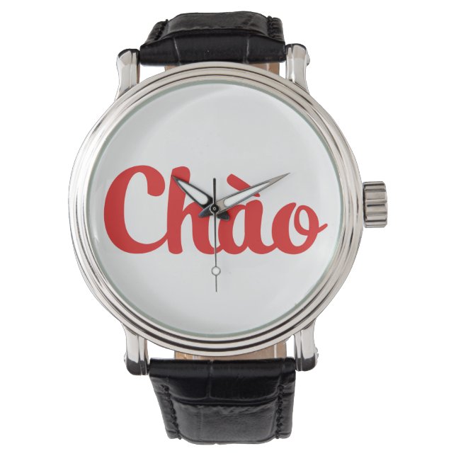 Chào / Hello ~ Vietnam / Vietnamese / Tiet ng Vivi Armbanduhr (Vorderseite)