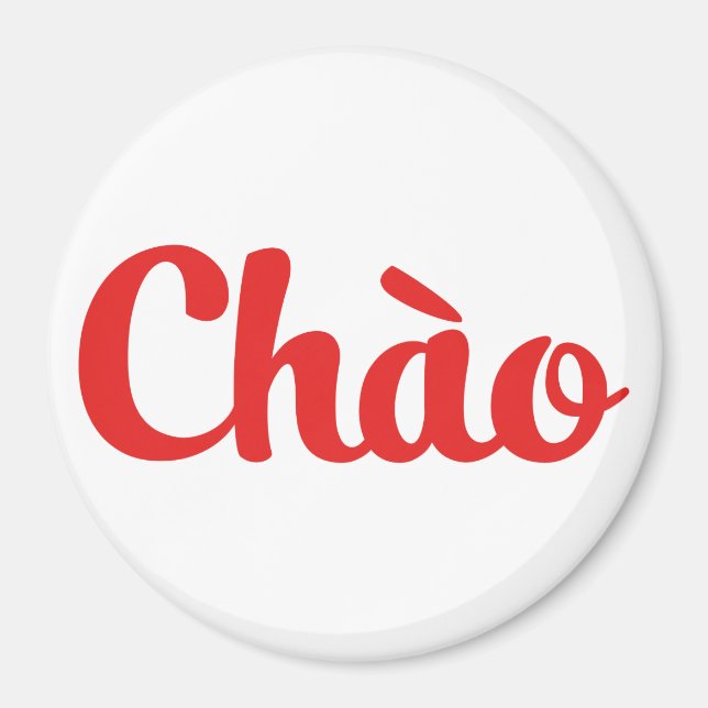 Chào / Hello ~ Vietnam / Vietnamese / Tiet ng Vivi Magnet (Vorne)
