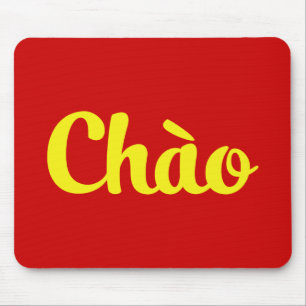Chào / Hello ~ Vietnam / Vietnamese / Tiet ng Vivi Mousepad