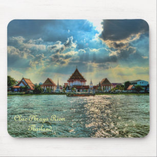 Chao Phraya Fluss, Thailand Mousepad
