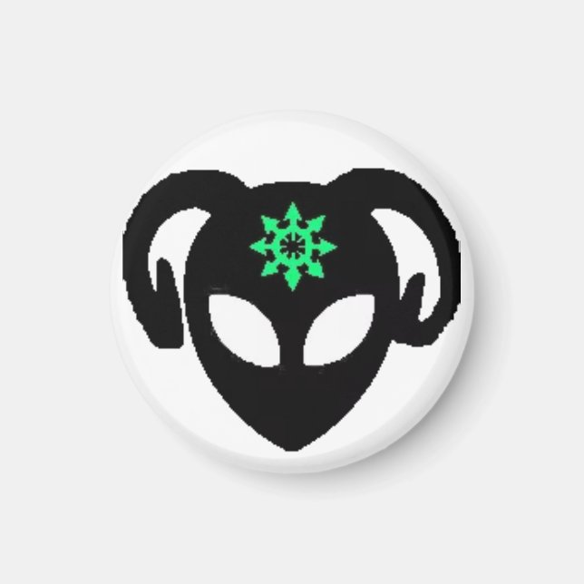 Chaos Alien Avatar Magnet (Vorne)
