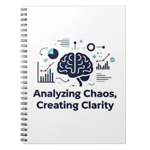 Chaos analysieren, Klarheit schaffen Notizblock