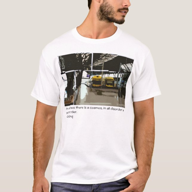 Chaos/Auftrag nehmen 2 T-Shirt (Vorderseite)