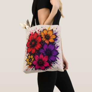 Chaos Bloom - Bold Floral Splash