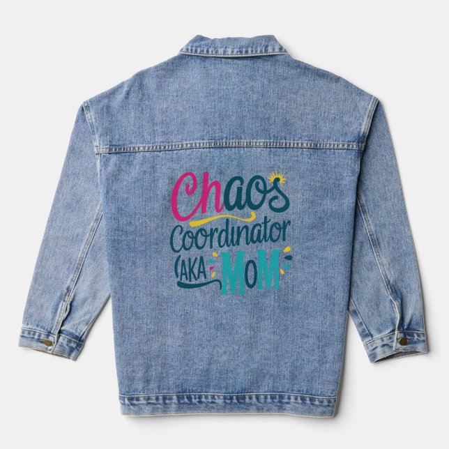 Chaos Coordinator AKA Mama Jeansjacke (Rückseite)