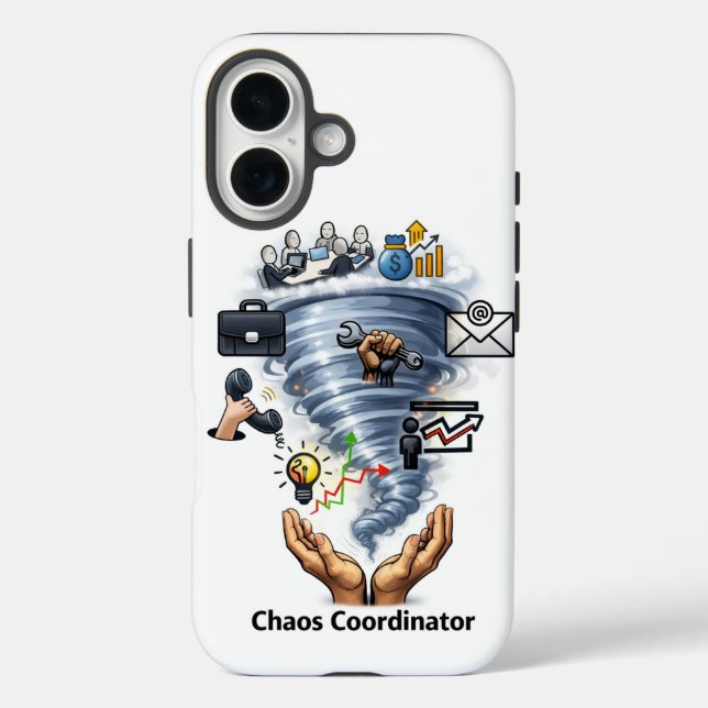 Chaos coordinator  Case-Mate iPhone hülle (Rückseite)