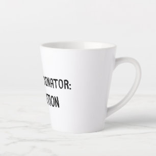 Chaos Coordinator-Man Edition Milchtasse