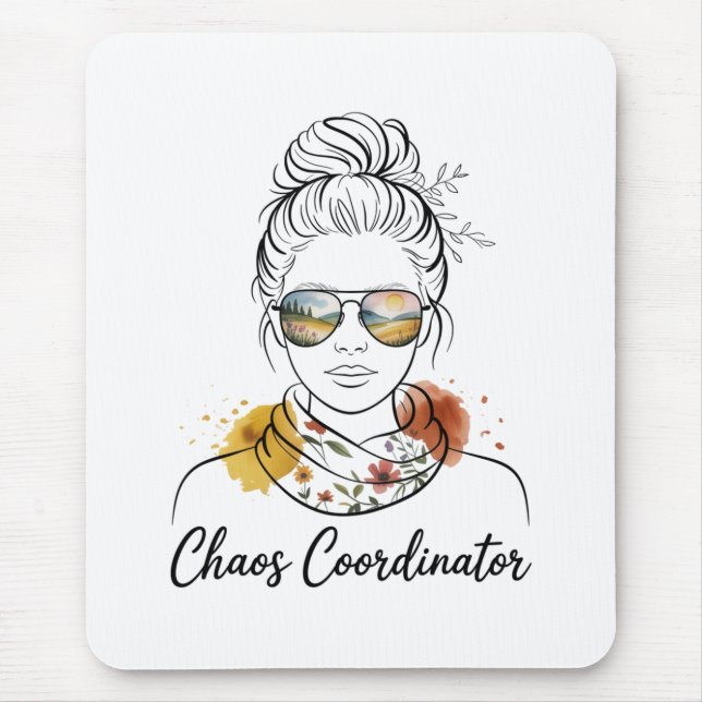 Chaos Coordinator﻿ Mousepad (Vorne)