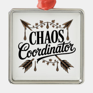 Chaos Coordinator Ornament Aus Metall