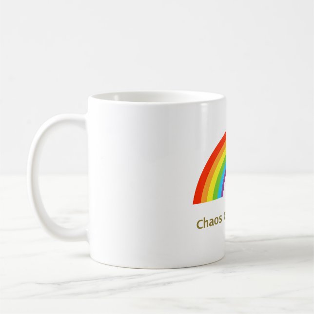 Chaos Coordinator Rainbow Kaffeetasse (Links)