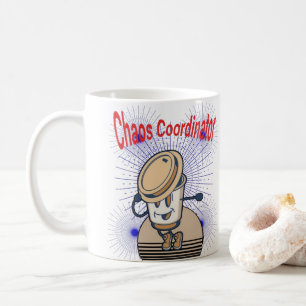 Chaos Coordinator Tasse - Funny Coffee Cup für Mam