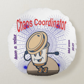 Chaos Coordinator Throw Kissen - Funny Cushion