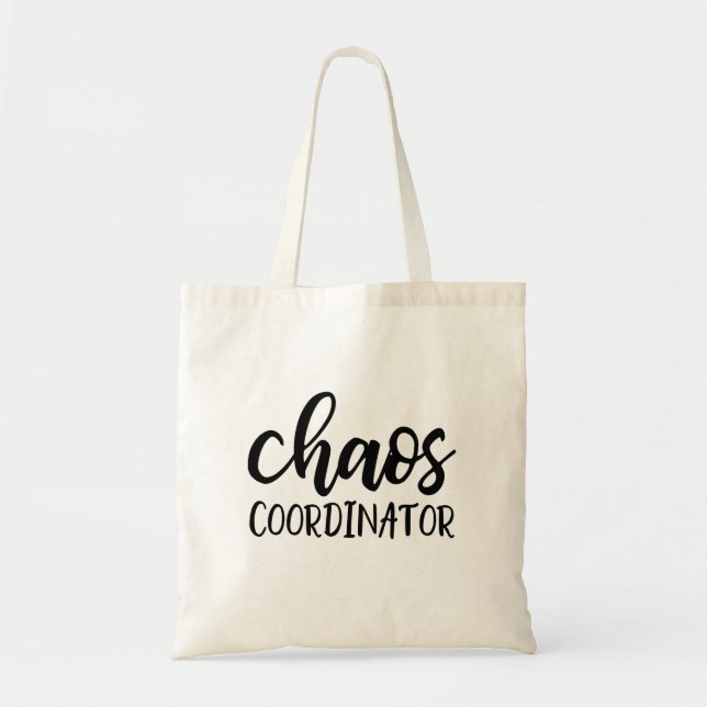 Chaos Coordinator Tote Bag Tragetasche (Vorne)