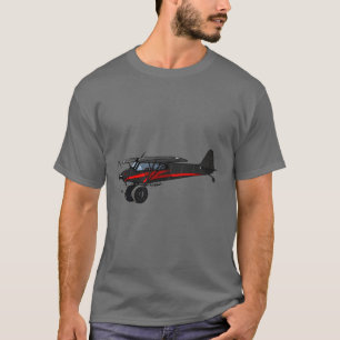 Chaos Cub Rot und Schwarz mit Buchstaben T-Shirt
