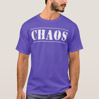 Chaos folgt mir überall Mama Sohn Tochter passend T-Shirt