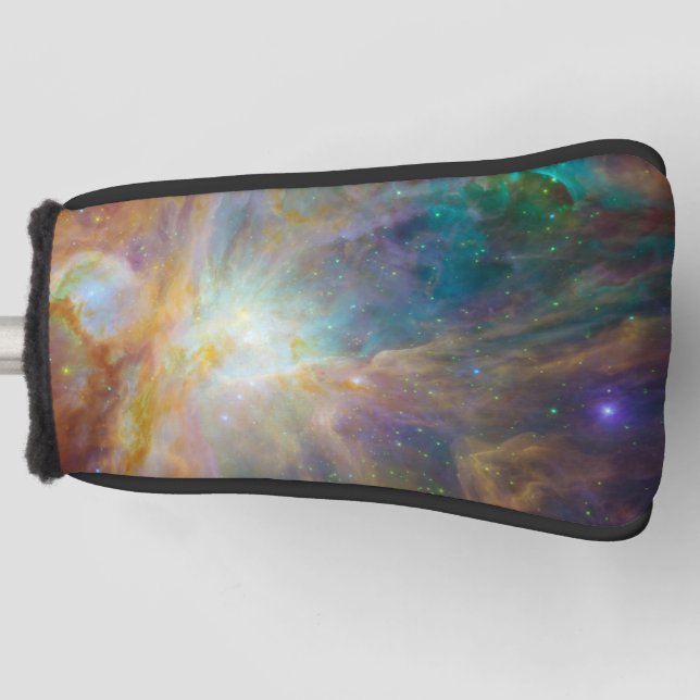 Chaos im Herzen des Orion Spitzer Hubble Composite Golf Headcover (Vorderseite)