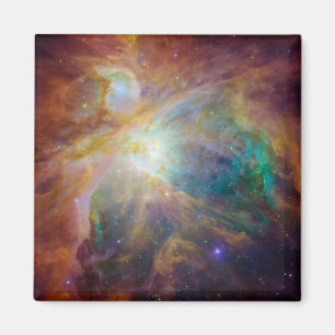 Chaos im Herzen des Orion Spitzer Hubble Composite Magnet