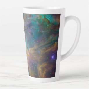 Chaos im Herzen des Orion Spitzer Hubble Composite Milchtasse