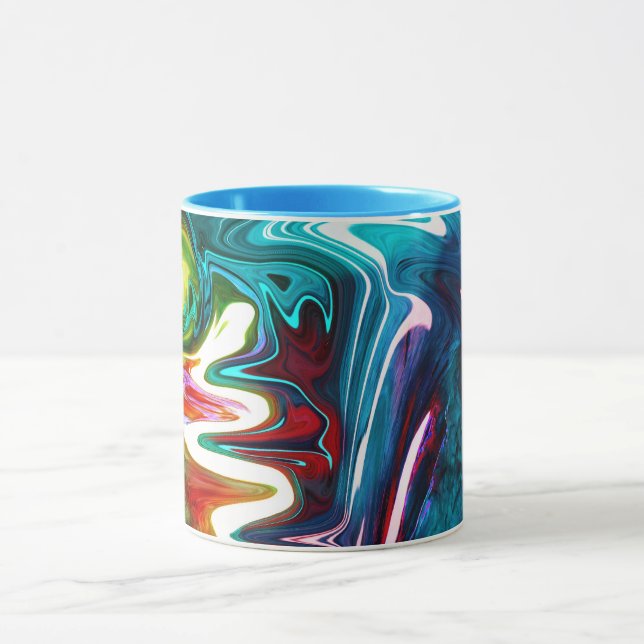 Chaos in der Natur Tasse (Zentrum)